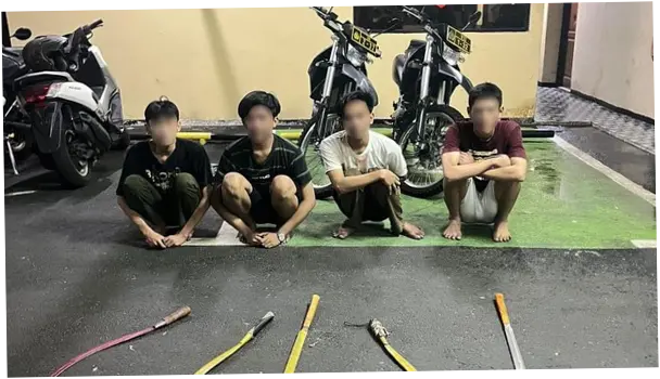 4 Remaja Diduga Hendak Tawuran di Depok Ditangkap