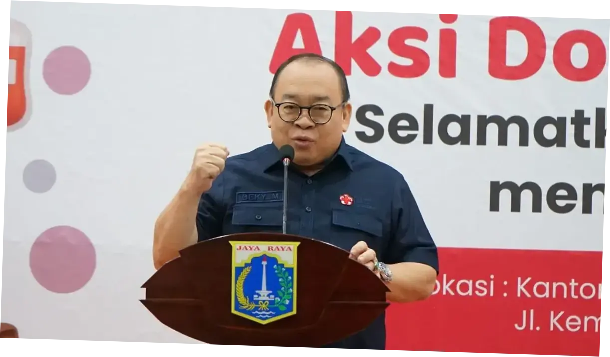 Beky Mardani, Anak Petani dari Meruya yang Kini Pimpin PMI DKI Jakarta