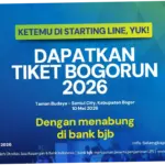 BOGORUN 2026: Bank BJB Tawarkan Cara Praktis Dapatkan Tiket Lari