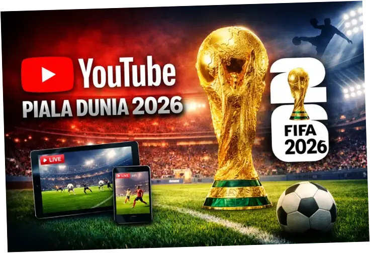Cara Nonton Siaran Langsung Piala Dunia 2026 Gratis