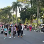CFD Tegar Beriman Makin Dipadati Masyarakat yang Berolahraga