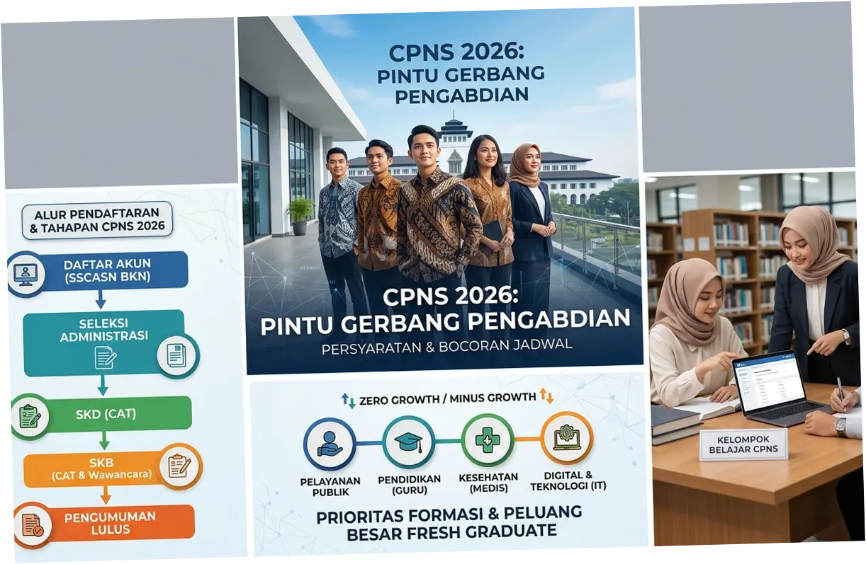 CPNS 2026 Segera Dibuka? Simak Perkiraan Jadwal Resmi dan Peluang Formasinya
