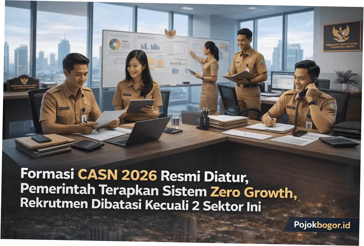 Formasi ASN 2026 Dibatasi "Zero Growth", Sektor Mana Saja yang Masih Dibuka?