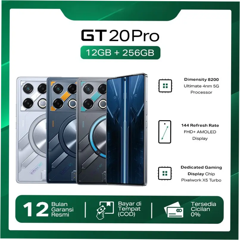 Infinix GT 50 Pro: Ponsel Gaming Canggih dengan Harga Terjangkau