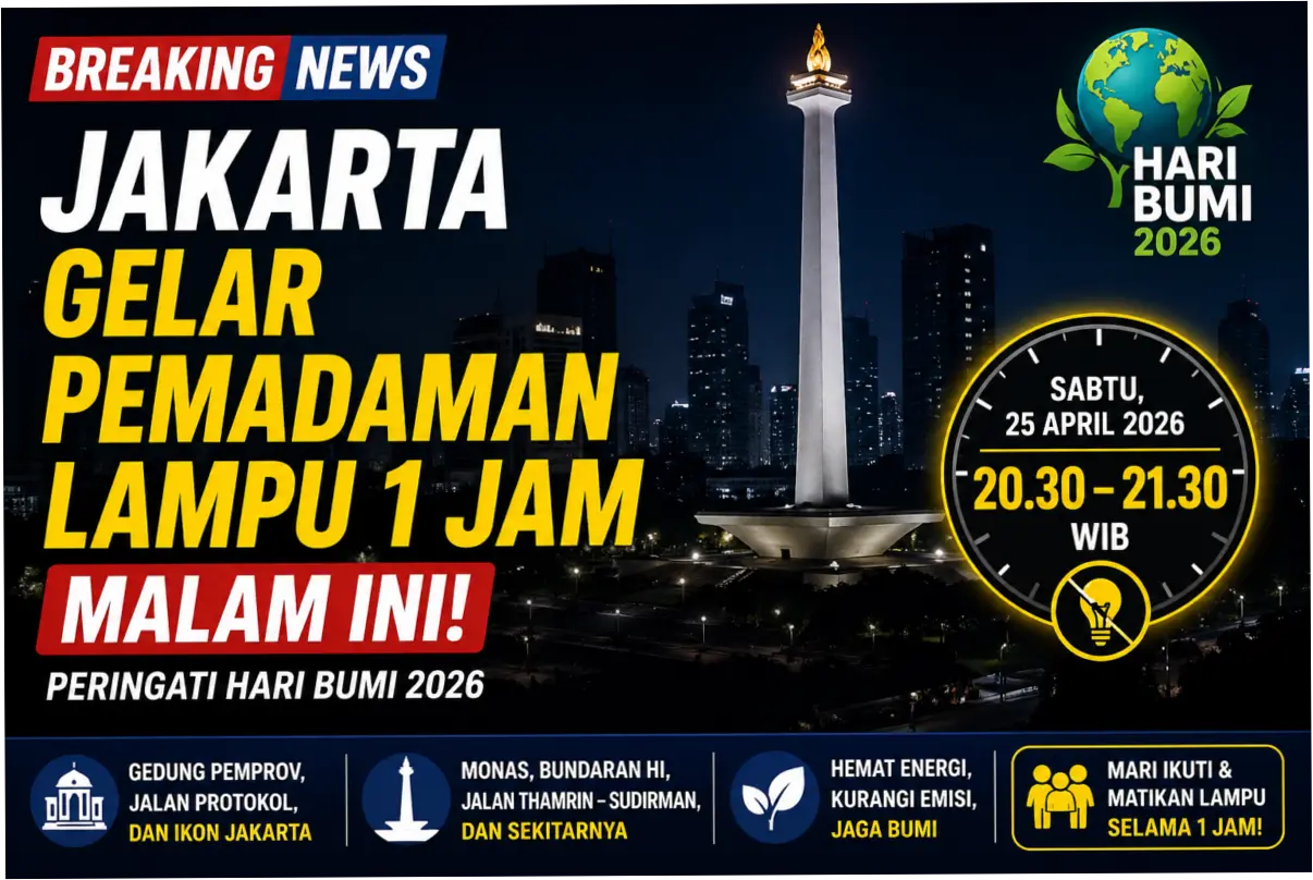 Jadwal Pemadaman Lampu Jakarta Hari Ini: Waktu dan Wilayah Terdampak