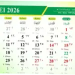 Kalender Mei 2026: Hari Libur, Cuti Bersama, dan Tanggal Merah yang Perlu Dicatat