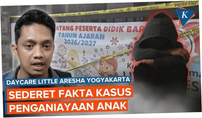 Kasus Daycare Little Aresha Jogja: 13 Tersangka Kekerasan Anak, 53 Korban Terungkap