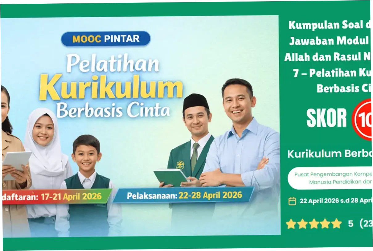 Kurikulum Berbasis Cinta: Pelatihan Pintar Kemenag untuk Membangun Karakter