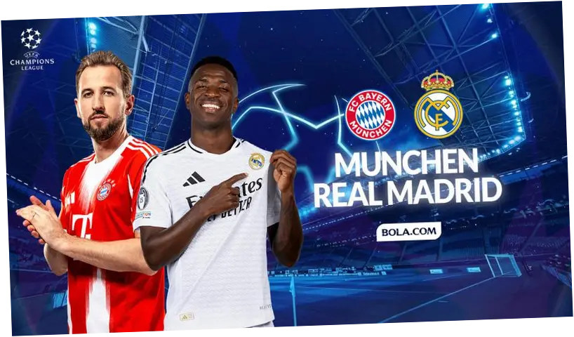 Link Live Streaming Bayern Munchen vs Real Madrid 16 April 2026 di Liga Champions 2025/2026