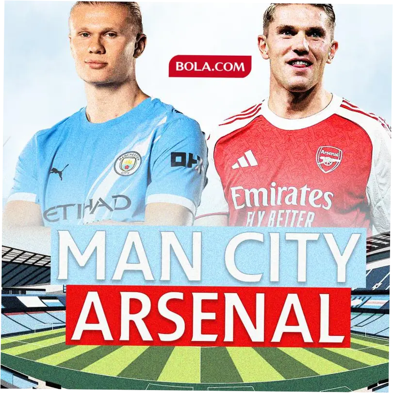 Link Live Streaming Manchester City vs Arsenal di Liga Inggris 2025/2026