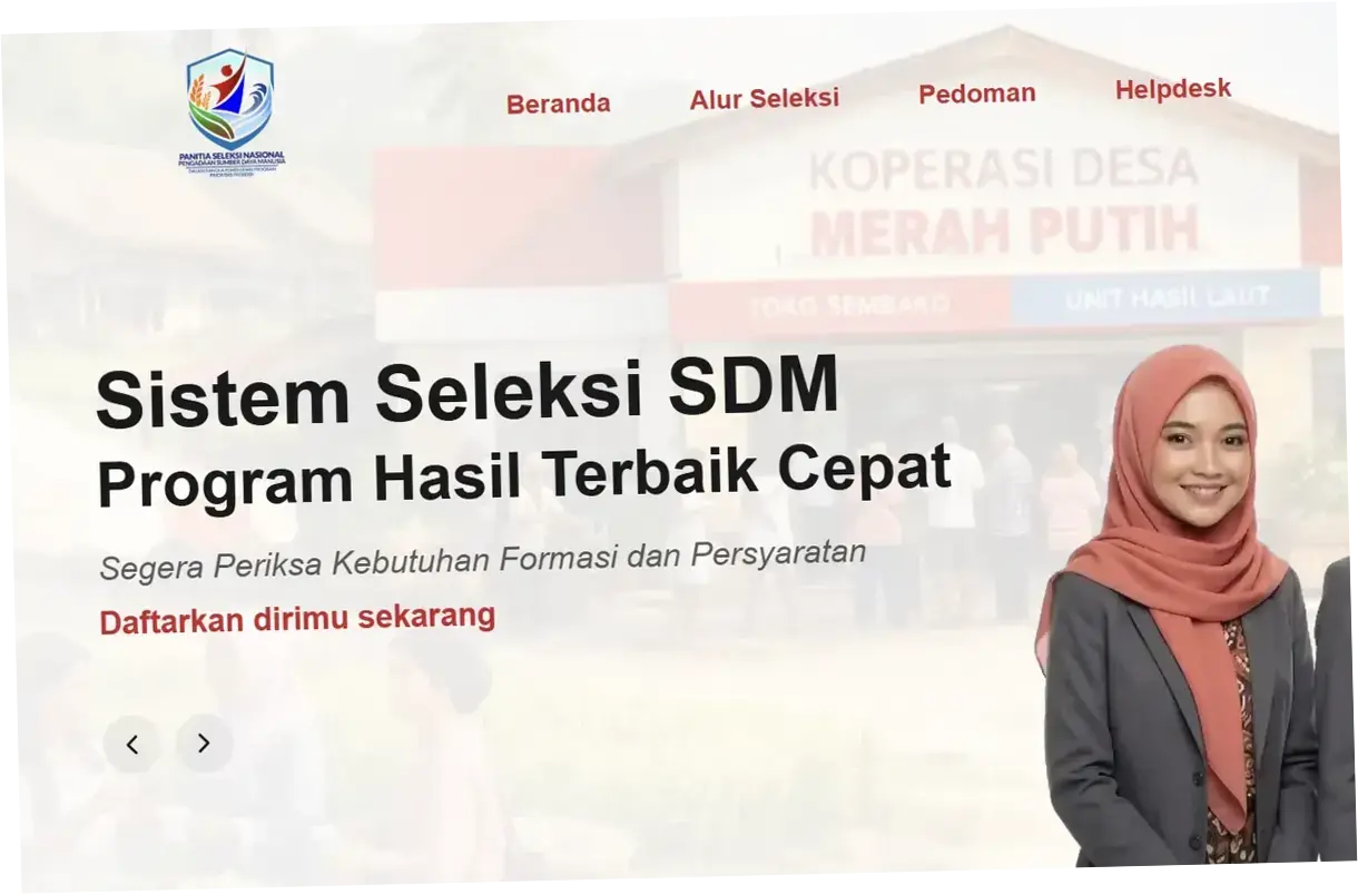 Link Resmi Pendaftaran Manajer Koperasi Desa Merah Putih 2026, Lengkap dengan Syarat dan Alur Seleksi