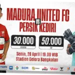 Madura United vs Persik Kediri: Pertarungan Sengit di Lapangan