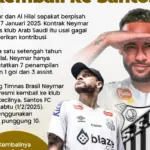 Neymar dan Santos FC: Kembali ke Puncak Sepak Bola Brasil