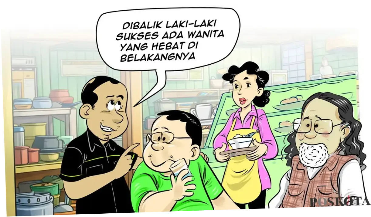 Obrolan Warteg: Sukses Suami Karena Ada Wanita Hebat di Sampingnya