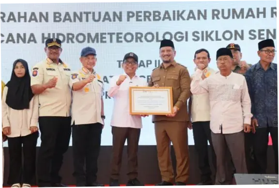 Pemerintah Gelontorkan Dana Tahap II untuk Percepat Perbaikan Rumah Terdampak Bencana