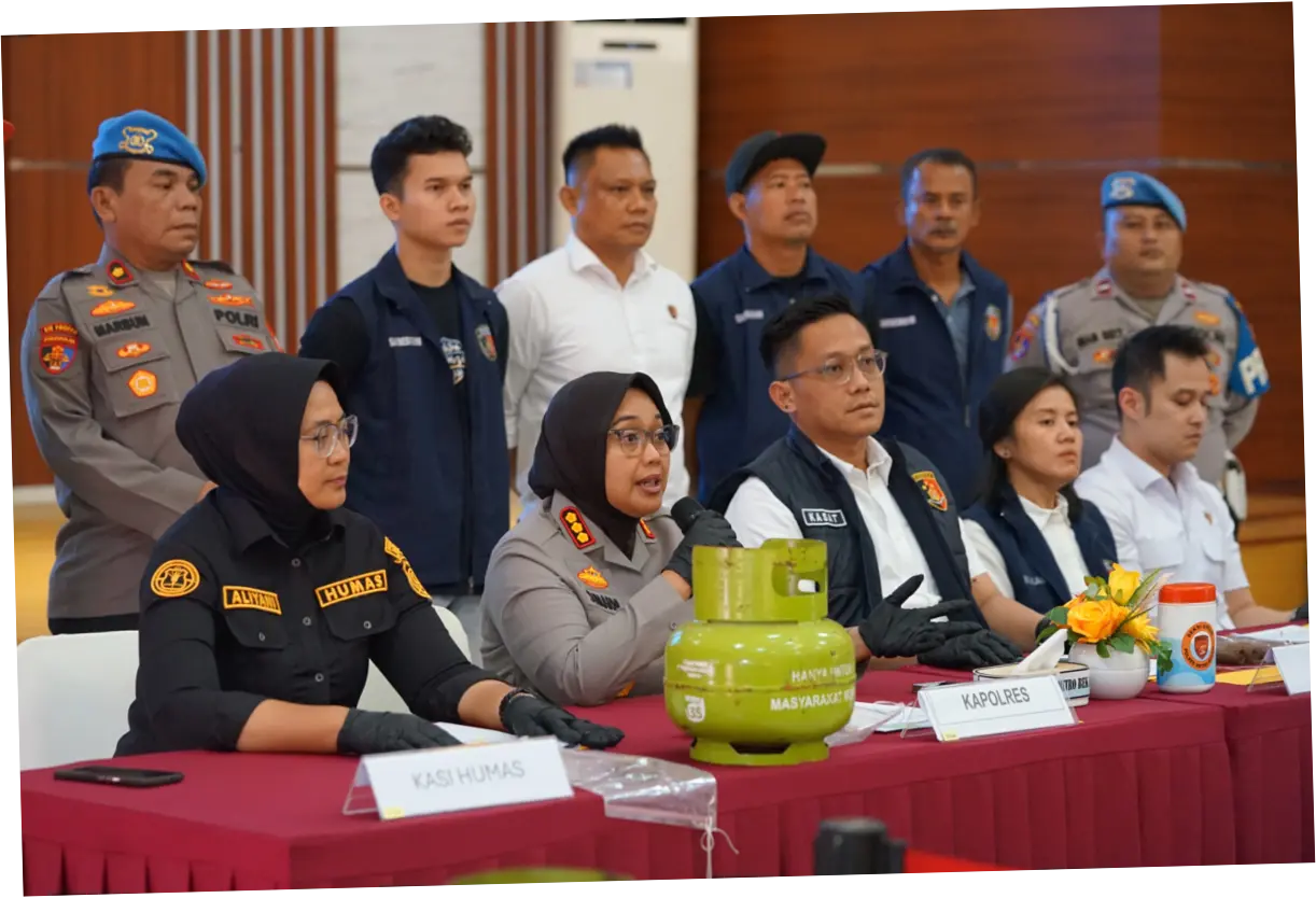 Polres Metro Depok Bongkar Praktik Penyuntikan Gas Subsidi Ilegal dengan Omzet Capai Puluhan Juta