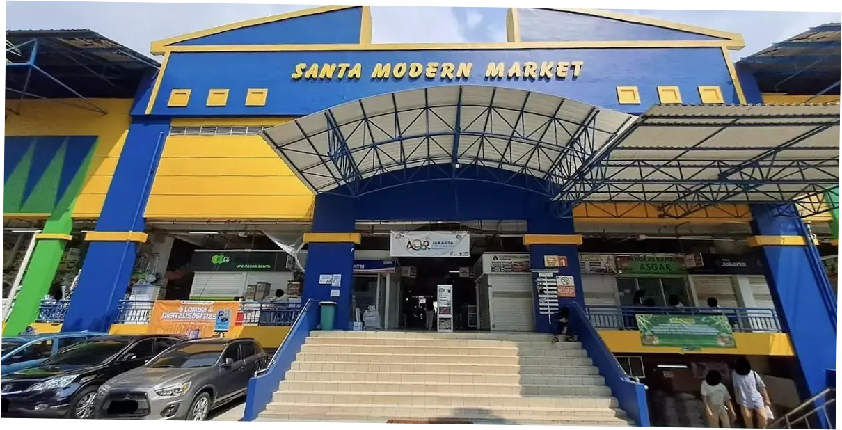 Revitalisasi Pasar Santa Jakarta: Meningkatkan Infrastruktur dan Mengaktifkan Komunitas