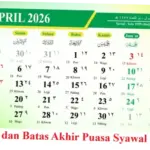Syawal 2026: Batas Akhir dan Amalan Penting yang Perlu Diketahui