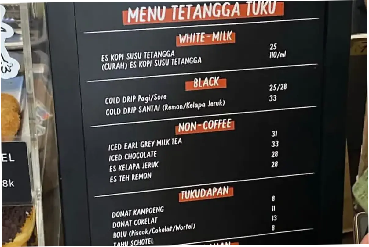 Update Harga Kopi Tuku Terbaru per 24 April 2026: Kopi Susu Tetangga Naik Jadi Berapa?