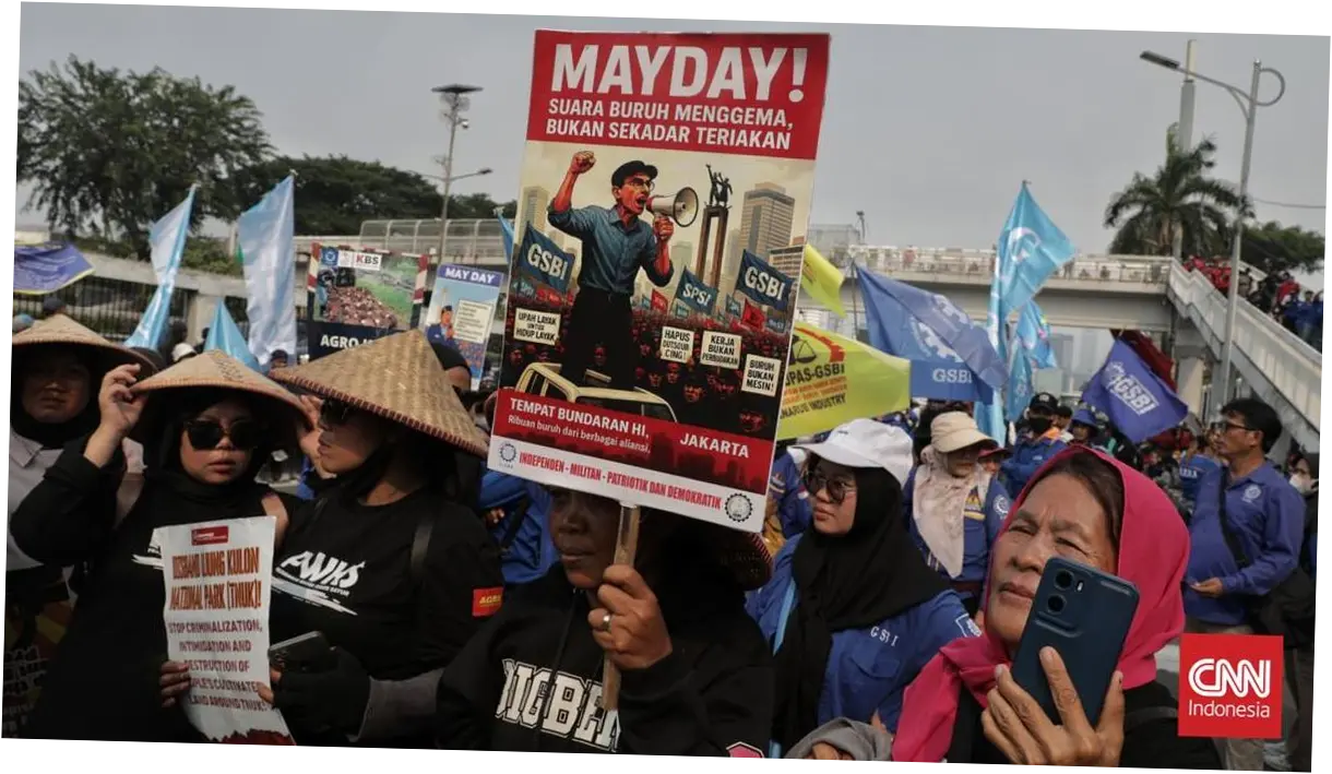 Aksi May Day di Jakarta: Titik Lokasi dan Ruas Jalan Rawan Macet