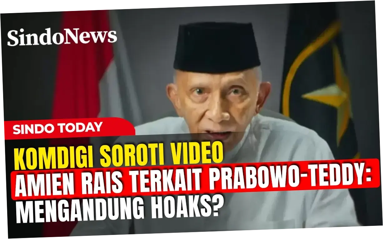 Amien Rais Soroti Isu Prabowo dan Teddy: Antara Fitnah dan Kebenaran