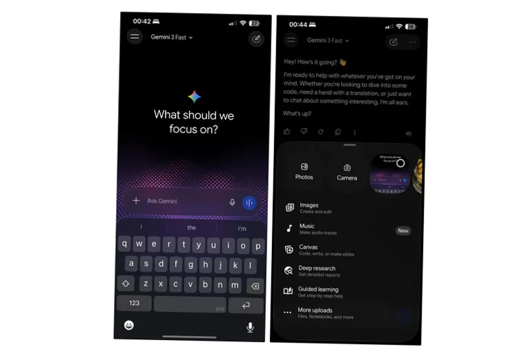 Google Rombak Tampilan Aplikasi Gemini di Android, Desain Baru Bikin Navigasi Lebih Simpel dan Modern