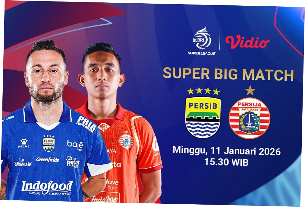 Jadwal Persib Bandung dan Persija Jakarta Hari Ini di Super League 2026