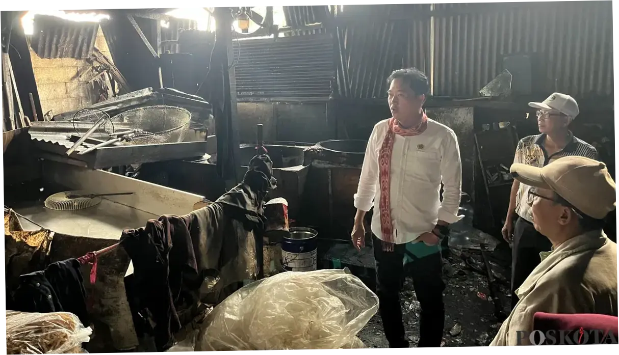 Pabrik Diduga Bakar Sampah Sembarangan di Kebon Jeruk Jakbar Disidak Anggota DPRD Jakarta