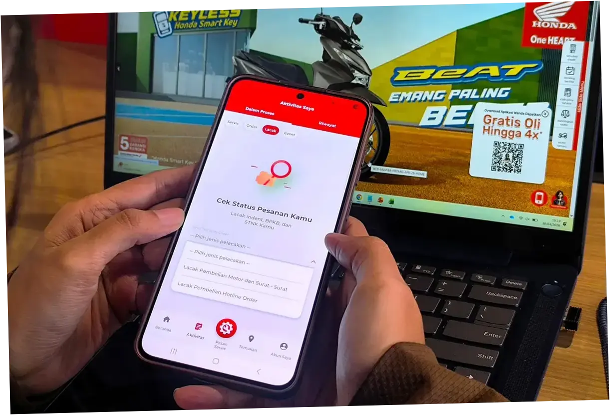Pantau STNK dan BPKB Tanpa Ribet, Ini Fitur Baru dari Wahana Honda