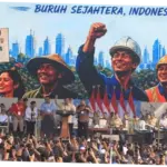 Peringatan May Day 2026 di Monas, Buruh Tolak Upah Murah hingga Desak Penghapusan Outsourcing