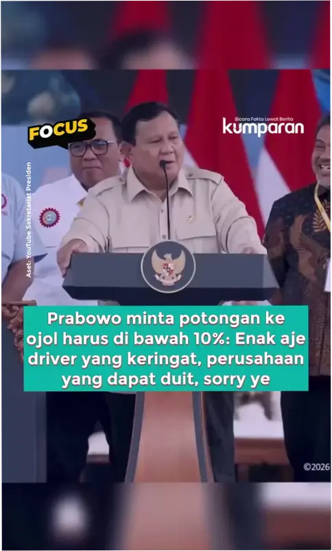 Presiden Prabowo Minta Potongan Ojol Dikurangi, GoTo dan Grab Menunggu Aturan Resmi