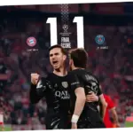 PSG Lolos ke Final Liga Champions Usai Imbang 1-1 dengan Bayern Munchen