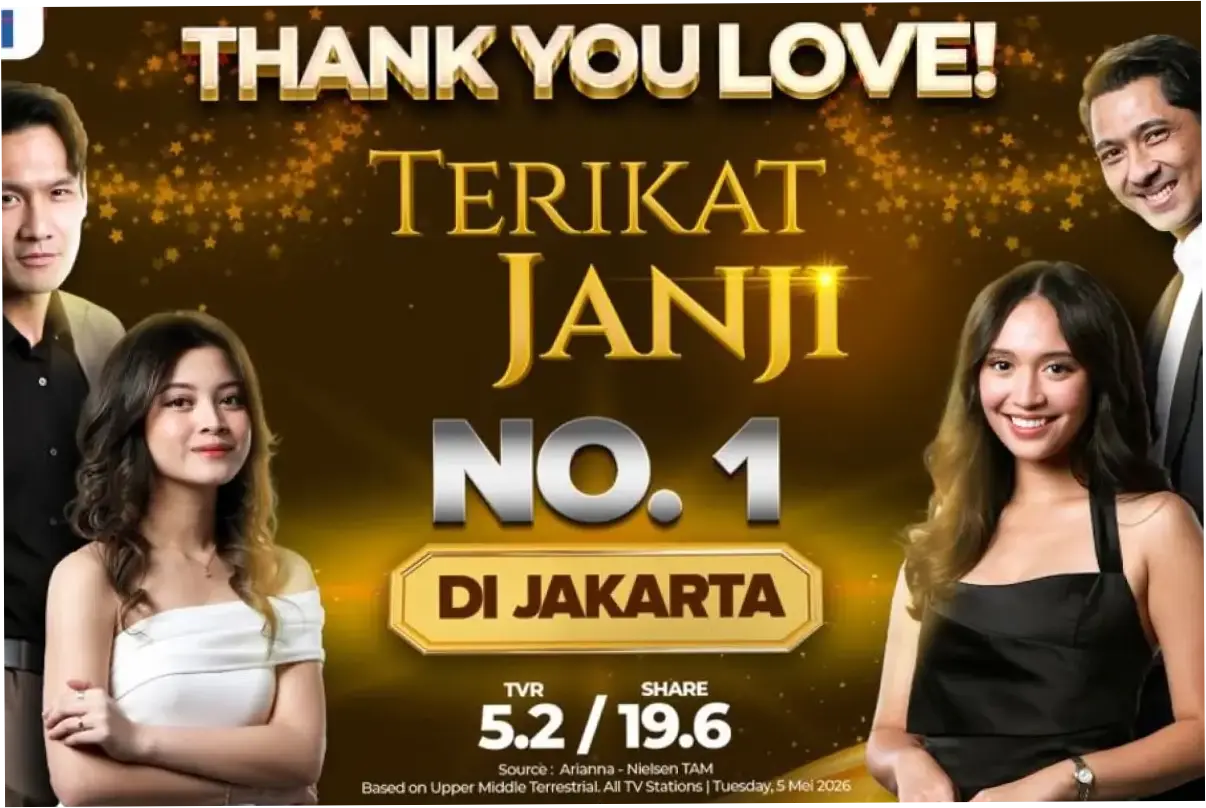 Sinetron Terikat Janji Puncaki Rating Nasional dan Cetak Rekor Baru