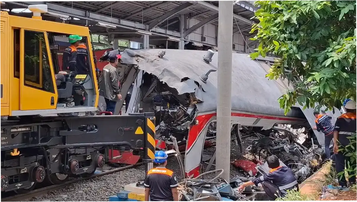 Tabrakan KRL-Argo Bromo Anggrek: 17 Korban Masih Dirawat, 84 Sudah Pulang